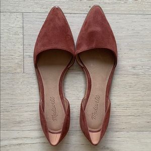 Madewell suede flats